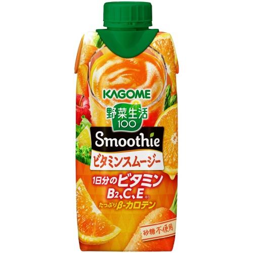 野菜生活100 Smoothie カゴメ スムージー ビタミンスムージー 330ml 紙