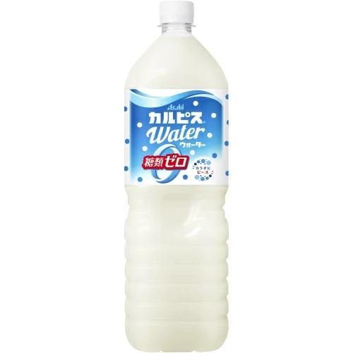 カルピス カルピス アサヒ カルピスウォーター 糖類ゼロ 1.5L ペットボトル 16本