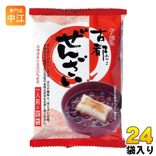 カンピー 古都ぜんざい 140g×4食 24袋 (12袋入×2 まとめ買い)