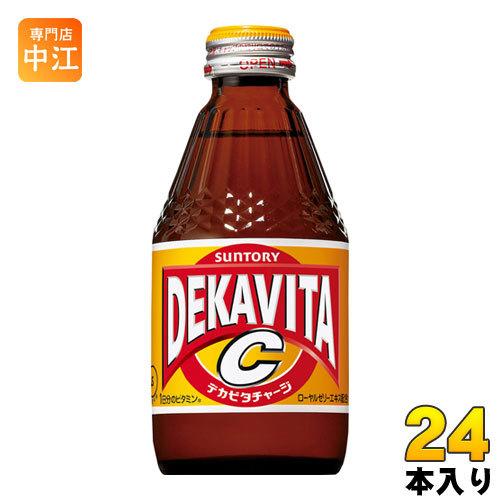 サントリー デカビタＣ24本　デカビタＣゼリー10本 SUNTORY（サントリー） デカビタC 210ml 瓶 24本入 : 専門店中江