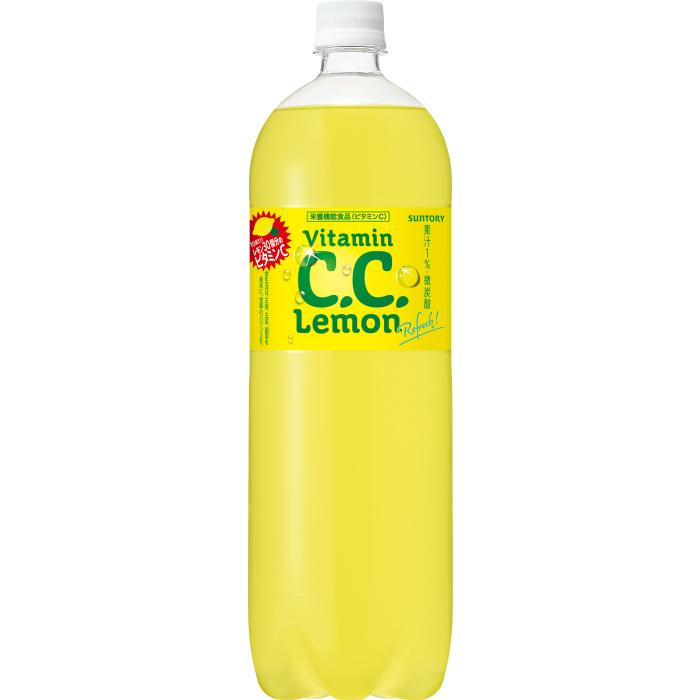 ccレモン　0905 C.C.レモン サントリー 1.5L ペットボトル 8本入 炭酸飲料 CCレモン 微