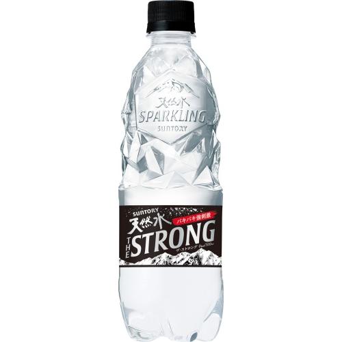 サントリー 天然水 ザ ストロング 510ml ペットボトル 24本入 炭酸水 THE STRONG