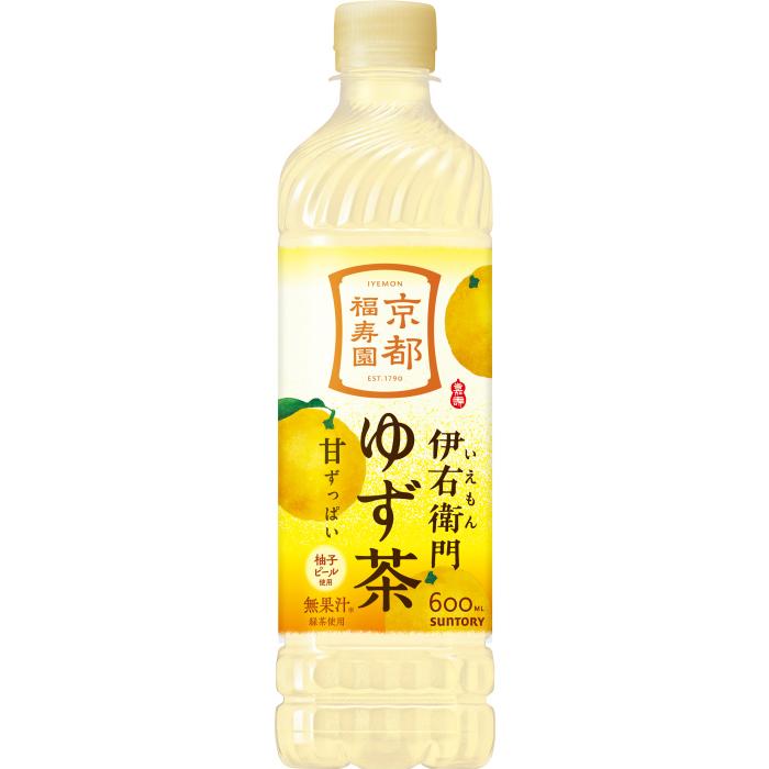 サントリー 伊右衛門 ゆず茶 お茶 600ml×24本　おまとめ買い 伊右衛門（サントリー） サントリー 伊右衛門 ゆず茶 600ml ペット