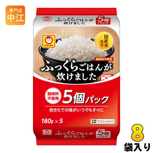 東洋水産 - ふっくらごはんが炊けました 180g 5食仕かける×8袋 （4袋入×2 まとめ買い） 国産米 上げ米 領域膳だて