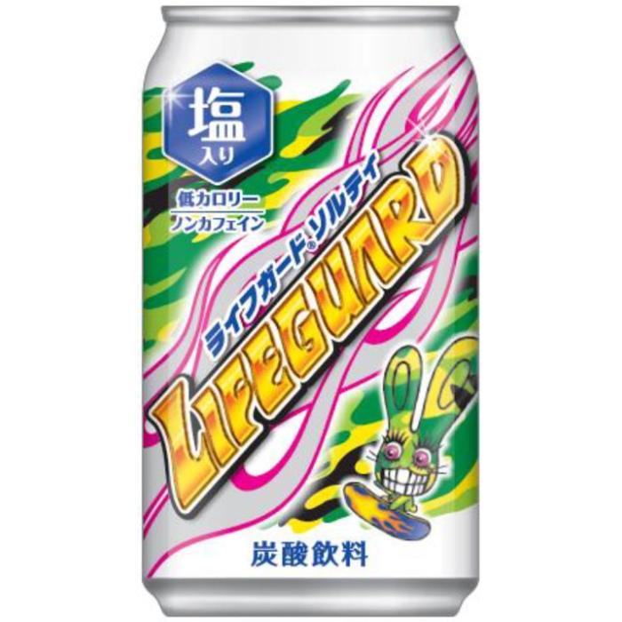 ライフガード チェリオ ソルティ 350ml 缶 24本入 炭酸飲料 熱中症対策
