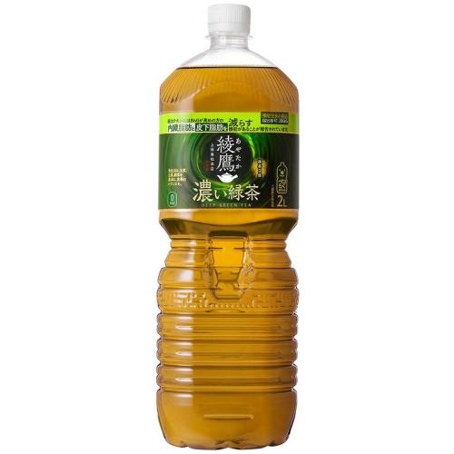 綾鷹 コカ・コーラ 濃い緑茶 2L ペットボトル 6本入 お茶 機能性表示