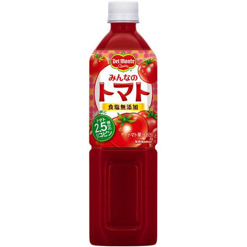 デルモンテ みんなのトマト 900g ペットボトル 12本入 〔野菜ジュース〕｜nakae-web｜02