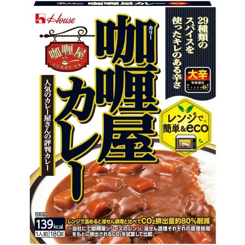 ハウス食品 ハウス カリー屋カレー 大辛 180g 60個 (30個入×2