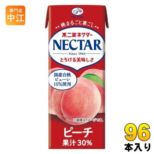 ネクター 伊藤園 不二家 ネクターピーチ 200ml 紙パック 96本 (24本入
