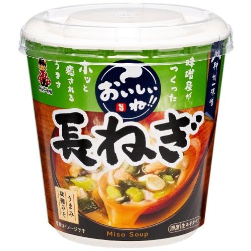 神州一味噌　おいしいね！！お手軽カップ味噌汁60カップ　即購入⭕️ 神州一味噌（Shinsyu-ichi Miso） カップみそ汁 おいしいね!! 長ねぎ