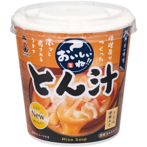神州一味噌（Shinsyu-ichi Miso） カップみそ汁 おいしいね!! とん汁