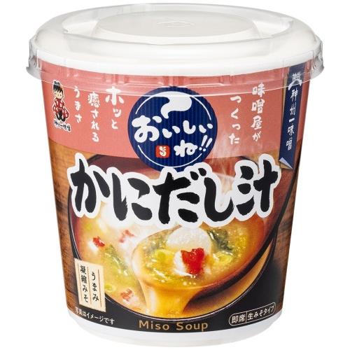 神州一味噌（Shinsyu-ichi Miso） カップみそ汁 おいしいね!! かに