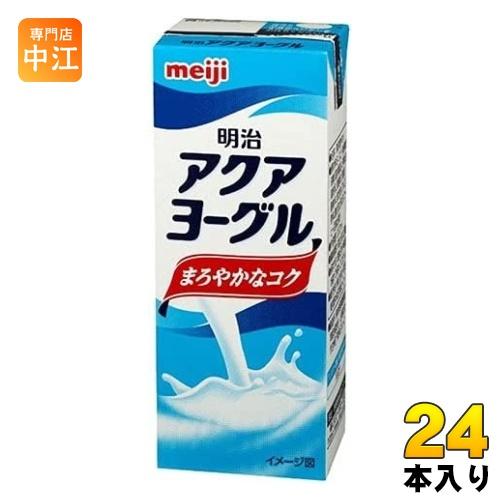 明治（meiji） アクアヨーグル 200ml 紙パック 24本入 乳酸菌