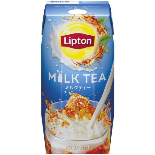 森永乳業 リプトン ミルクティー 200ml 紙パック 24本入 紅茶 常温保存