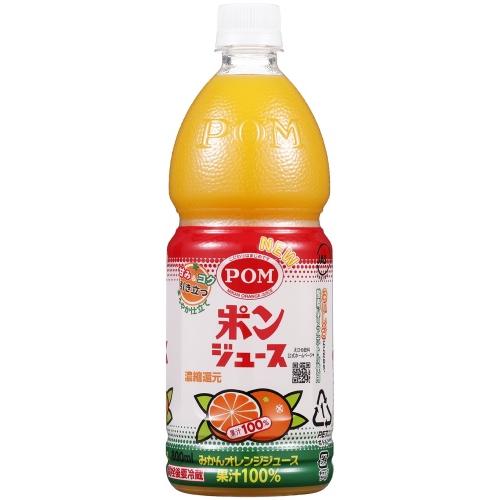 えひめ飲料 POM ポンジュース 800ml ペットボトル 12本 (6本入×2 まとめ買い) オレンジジュース 果汁100% 温州みかん｜nakae-web｜02