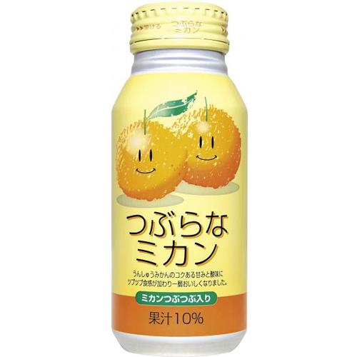 しろたミカン JAフーズおおいた つぶらなミカン 190g ボトル缶 60本 (30本入×2