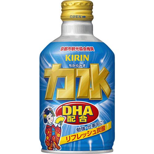 キリン 力水 京都デザインラベル 300ml ボトル缶 48本 (24本入×2