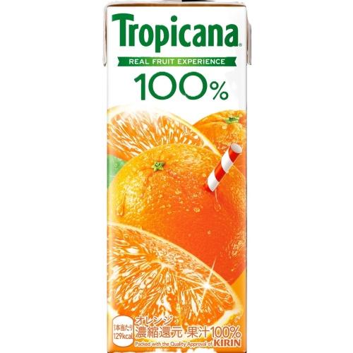 トロピカーナ キリン トロピカーナ100% オレンジ 250ml 紙パック 72本