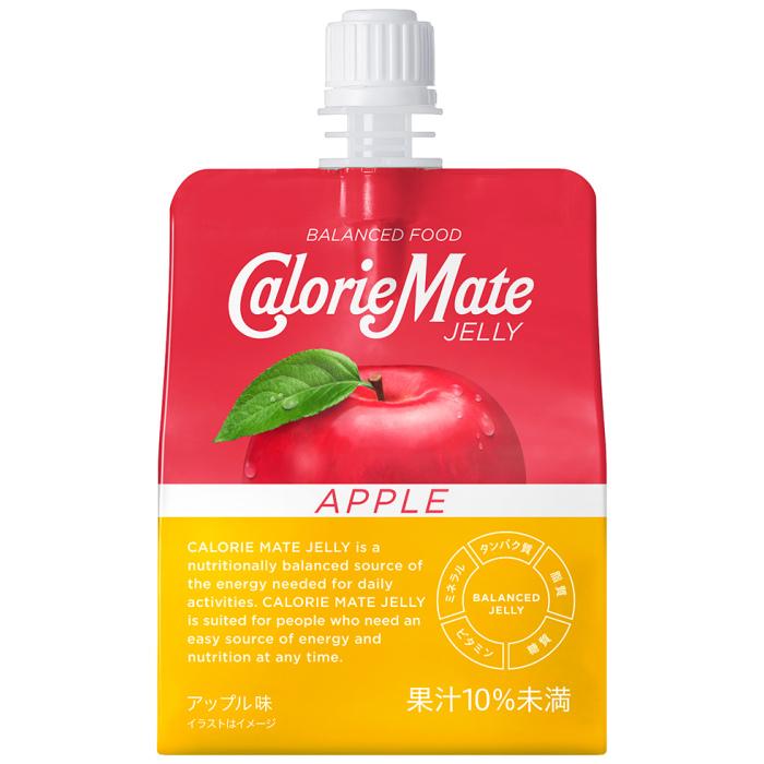 大塚製薬 カロリーメイトゼリー アップル味 215g パウチ 24個入