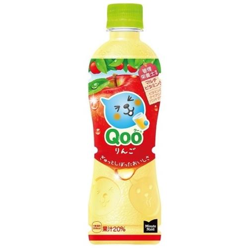 Qoo コカ・コーラ ミニッツメイド クー りんご 425ml ペットボトル 24