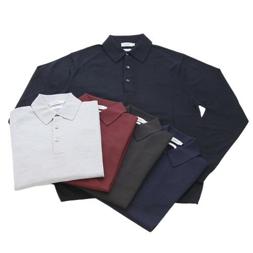 NAKAGAWA1948 ナカガワ [秋冬] 長袖 ニット ポロシャツ スーパーファインウール ハイゲージ SUPER140's 30ゲージ | 