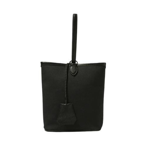 THE SOLE bis made by Flathority ザ ソール フラソリティ MICHAEL キャンバスレザーワンハンドバッグ | 