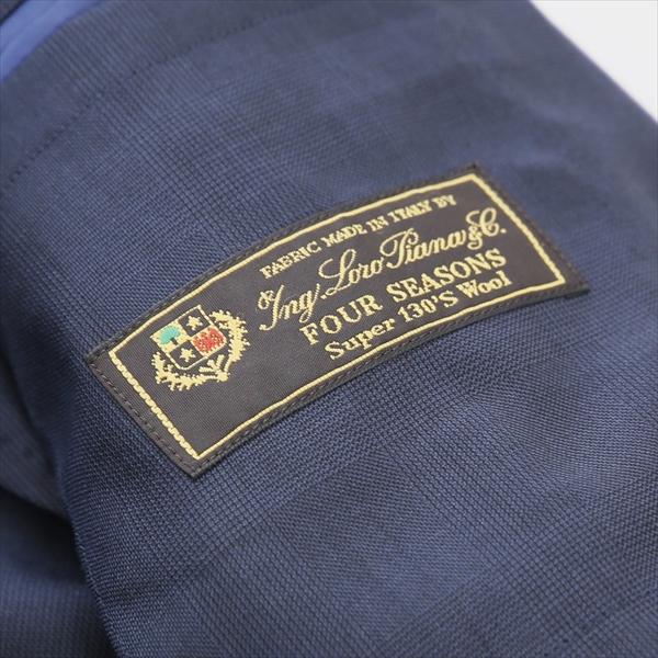 【SALE30】NAKAGAWA1948 ナカガワ [オールシーズン] シャドーチェック スーツ Loro Piana SUPER130's FOUR SEASONS ロロ・ピアーナ 3B 1プリーツの画像