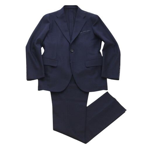 NAKAGAWA1948 ナカガワ [秋冬] スーツ フランネル VITALE BARBERIS CANONICO 1プリーツ 3B | 