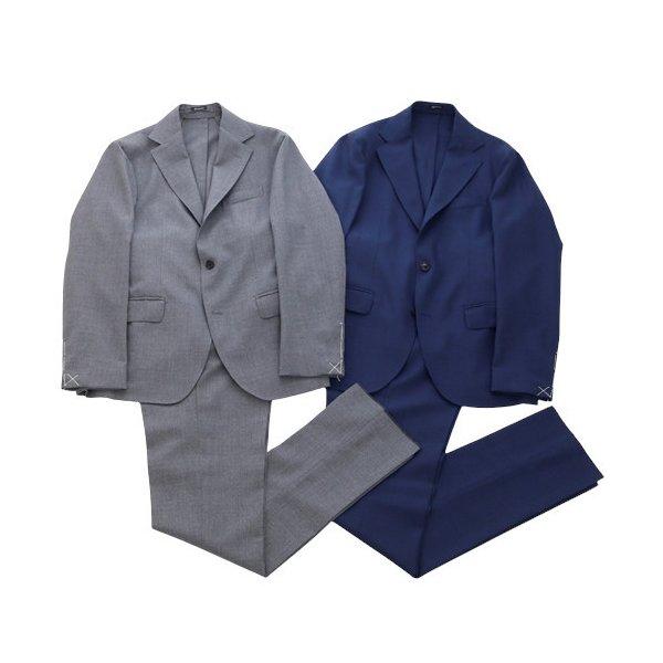 Sartorio サルトリオ [春夏] スーツ フレスコ メランジ ウール 1プリーツ 3B S06600/BS | 