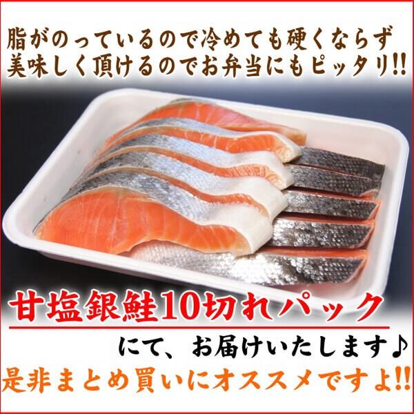 甘塩銀鮭の切り身 約70gｘ10切れ♪お弁当のおかずに！ サケ 同梱 さけ 鮭 魚 グルメ｜nakagawa-k-ichiba｜06