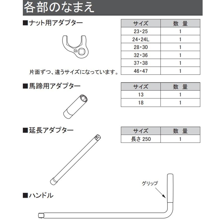 カクダイ KAKUDAI 立形金具しめつけ工具セット ケース入 603-400 カクダイ KAKUDAI 立形金具しめつけ工具セット ケース入 603-400