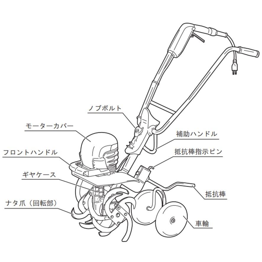 耕うん機 トリガレバー カルチベータ リョービ ACV-1500用 RYOBI 京セラ KYOCERA 63600150 リョービ (送料区分：A)｜nakagawa-pro-kogu｜06