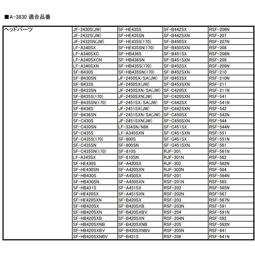 LIXIL A-3830 INAX シングルレバーヘッドパーツ部 カートリッジ 洗面化粧室 部品 (送料区分：A)の画像