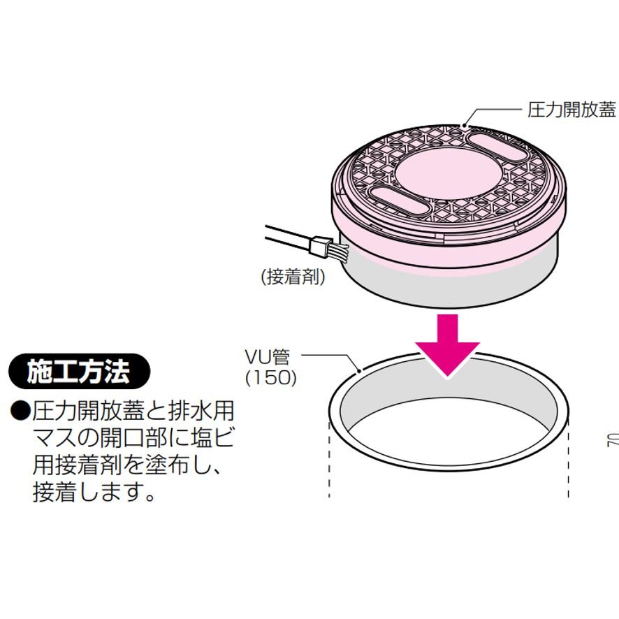 未来工業 圧力開放蓋 AKF-150K ライトグレー 鎖付きタイプ 未来工業 圧力開放蓋 AKF-150K ライトグレー 鎖付きタイプ