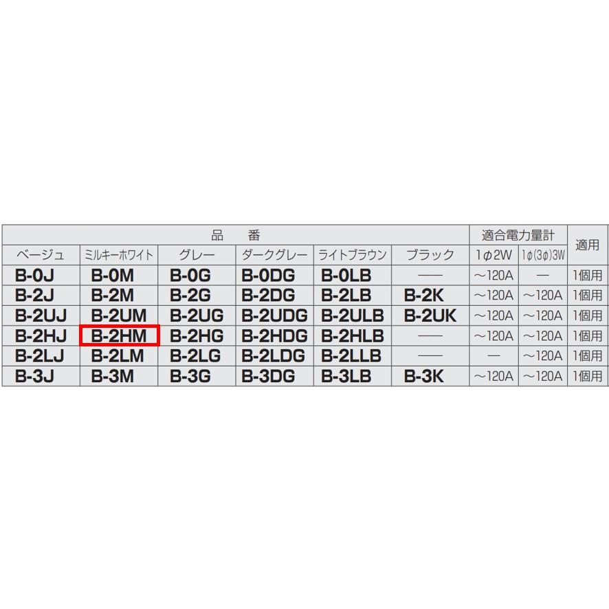 未来工業 B-2HM ミルキーホワイト 積算電力計取付板 B-2H型 樹脂 未来工業 B-2HM ミルキーホワイト 積算電力計取付板 B-2H型 樹脂
