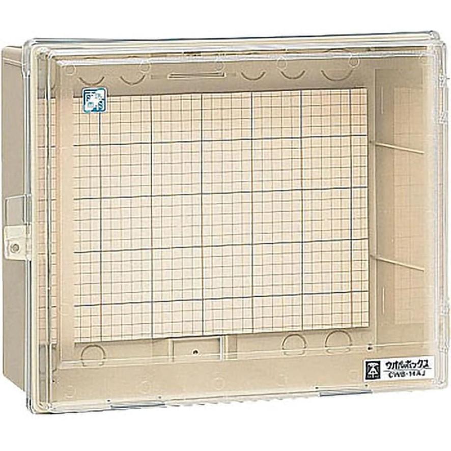 未来工業 CWB-14AOJ ウオルボックス 透明蓋 屋根無 ヨコ型 未来工業 CWB-14AOJ ウオルボックス 透明蓋 屋根無 ヨコ型