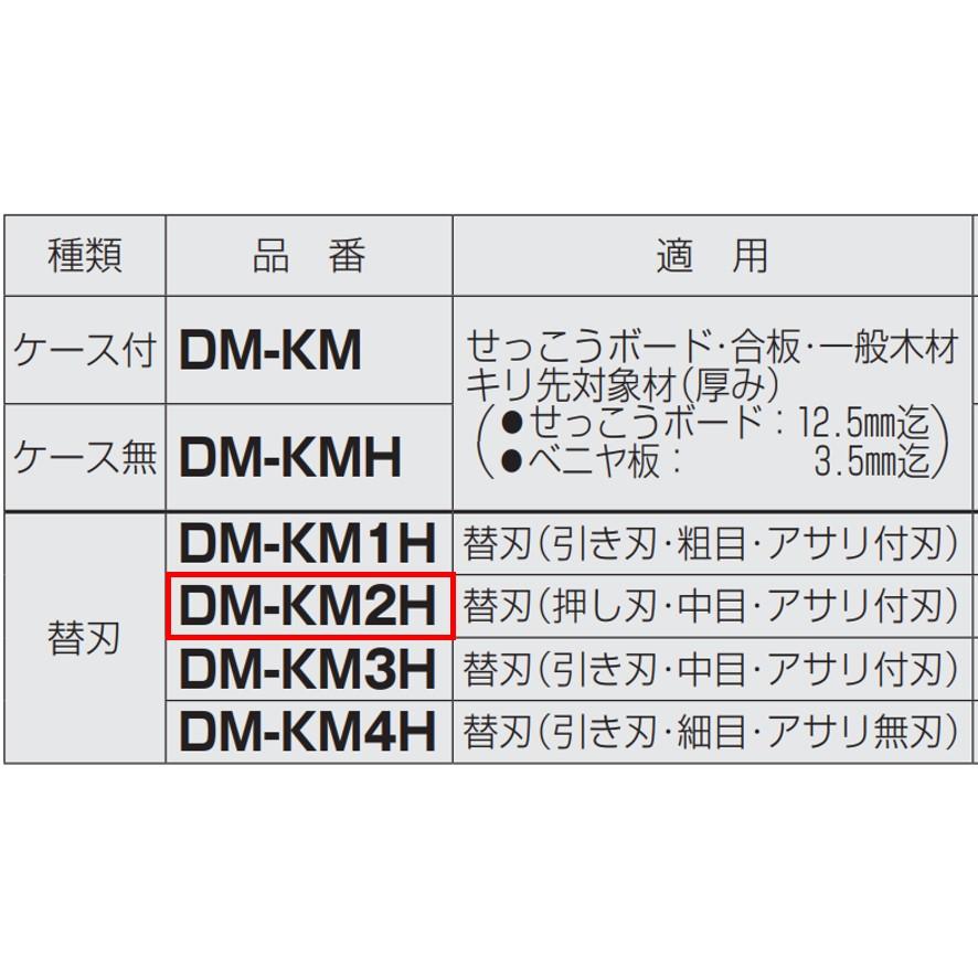 未来工業 DM-KM2H 1個 キリマワシ替刃 押し刃 中目 アサリ付刃 未来工業 DM-KM2H 1個 キリマワシ替刃 押し刃 中目 アサリ付刃