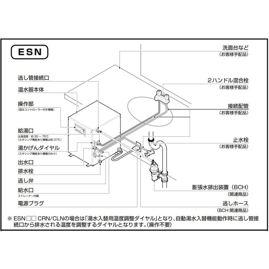 ESN30ARN111D0 日本イトミック 小型電気温水器 貯湯式 ESN ESN30ARN111D0 日本イトミック 小型電気温水器 貯湯式 ESN