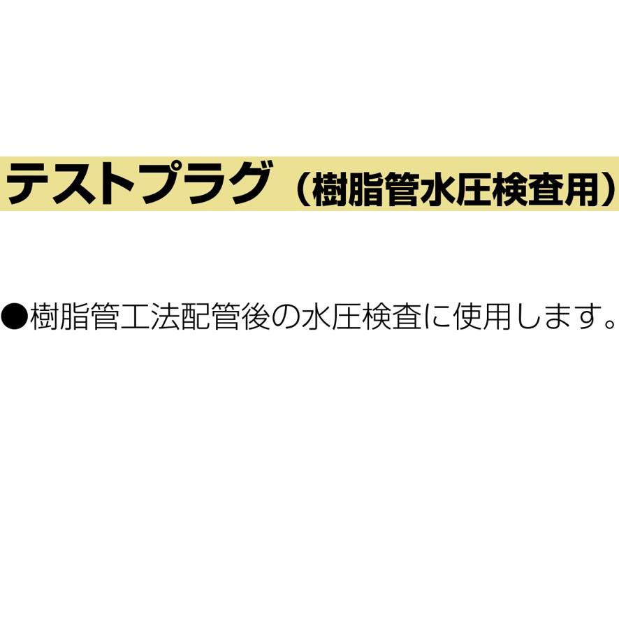未来工業 テストプラグ 樹脂管水圧検査用 GS-TP13 ミライ (送料 未来工業 テストプラグ 樹脂管水圧検査用 GS-TP13 ミライ (送料