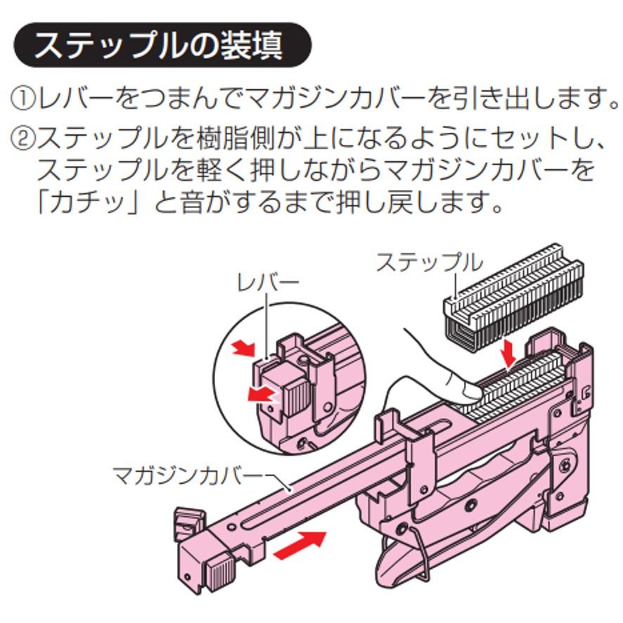 ケーブルタッカー MCT-1 未来工業 電気配線専用タッカー MCT1 ミライ (送料区分：A)｜nakagawa-pro-kogu｜16