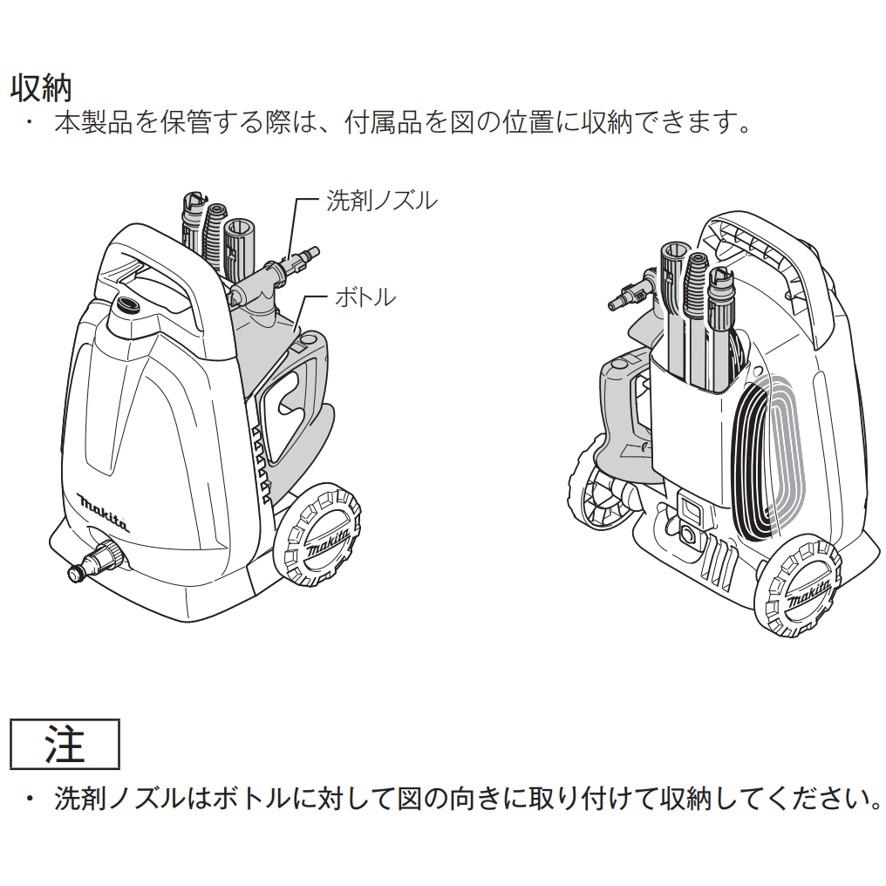 マキタ 高圧洗浄機 MHW0700 (送料区分：D)｜nakagawa-pro-kogu｜07