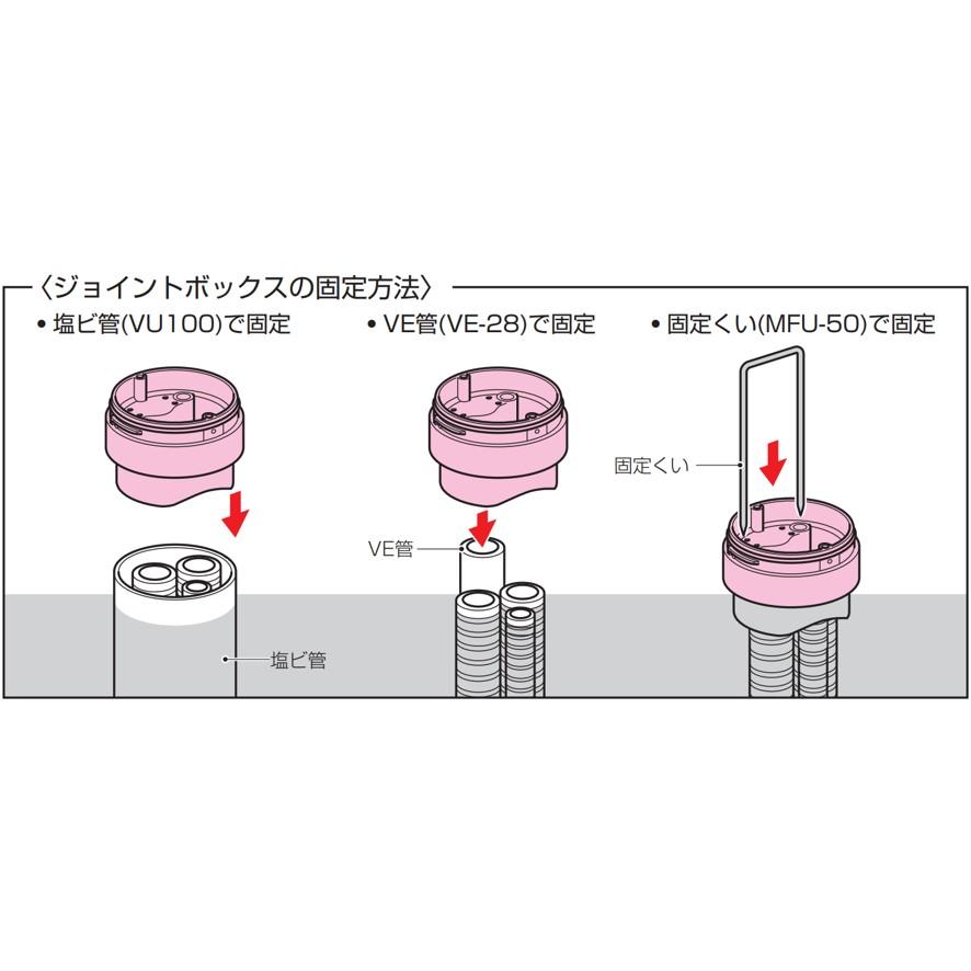未来工業 MJ-1FM 1個 地中配管用ジョイントボックス ミライ工業 未来工業 MJ-1FM 1個 地中配管用ジョイントボックス ミライ工業