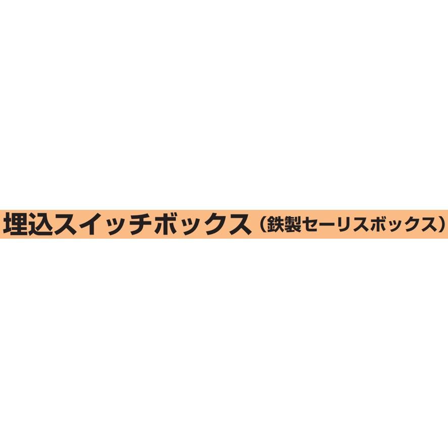 未来工業 OF-CSW-2N 埋込スイッチボックス 鉄製セ―リスボックス 未来工業 OF-CSW-2N 埋込スイッチボックス 鉄製セ―リスボックス