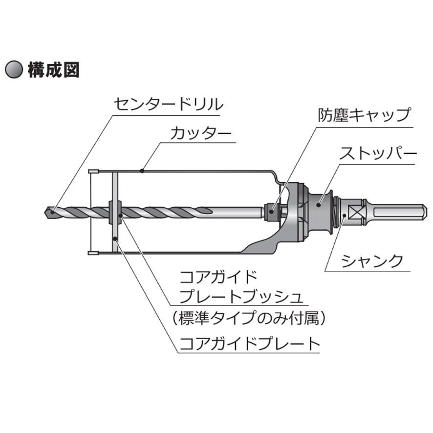 ミヤナガ ウッディングコア ポリカッターΦ70 刃のみ 70×130 PCWS70C (送料区分：A)｜nakagawa-pro-kogu｜08