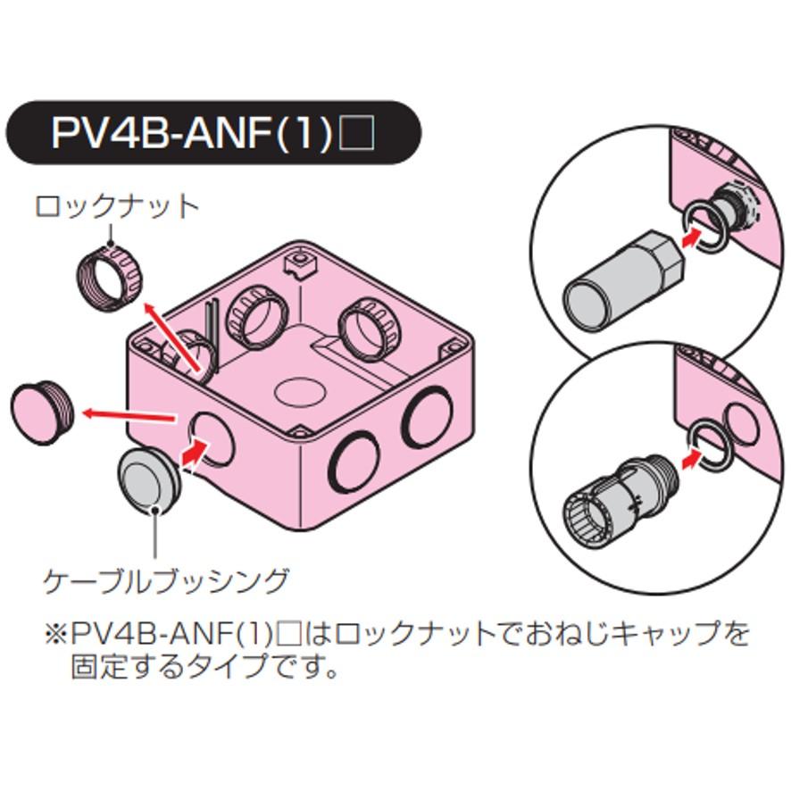 未来工業 PV4B-ANFJ 露出用四角ボックス 取付自在蓋 ベージュ 1 未来工業 PV4B-ANFJ 露出用四角ボックス 取付自在蓋 ベージュ 1