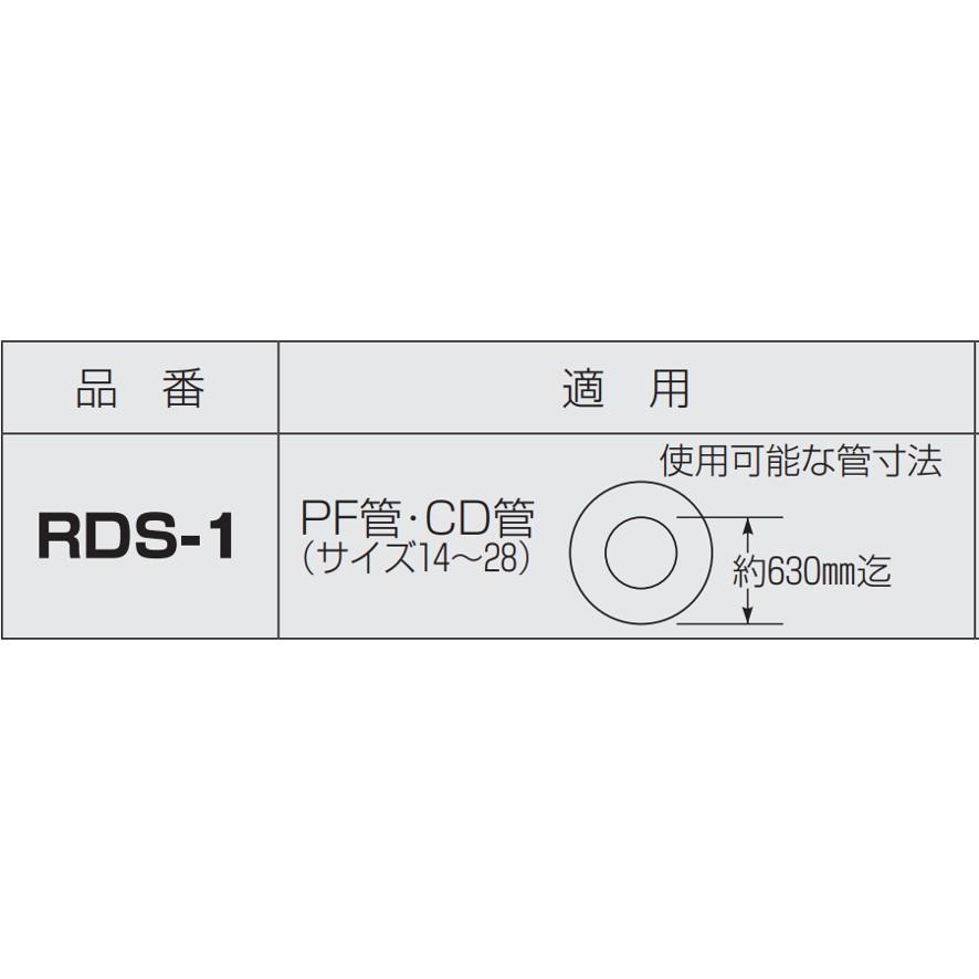 未来工業 楽だしスタンド CD管・PF管配管用スタンド RDS-1 ミライ (送料区分：D)｜nakagawa-pro-kogu｜02