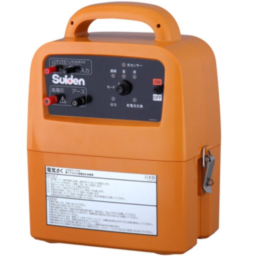 新品未使用　スイデン　suiden　sef-100-b 電気柵　戦猪走失 スイデン 電気さく 戦猪走失 電源別売 SEF-100-4W (送料区分：C