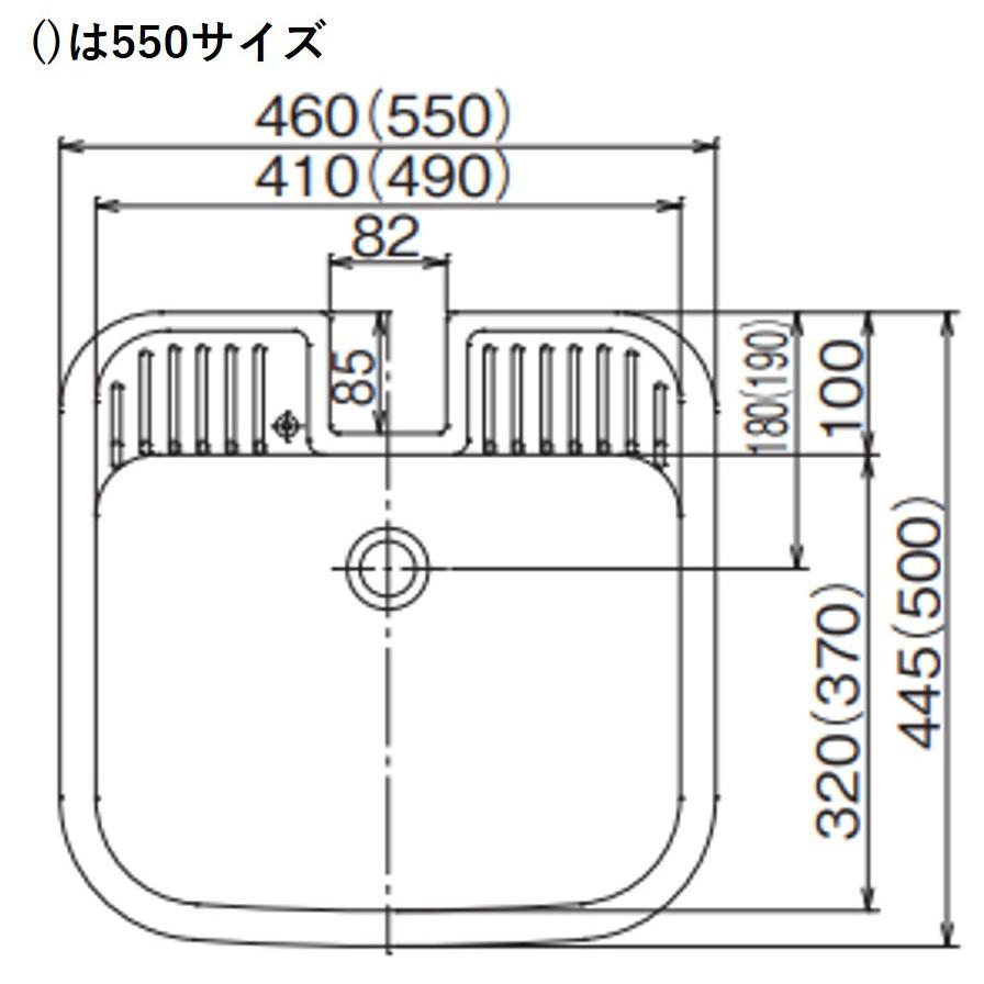 前澤化成工業 PP製水栓パン SP-450 マエザワ 抗菌仕様SPシリーズ