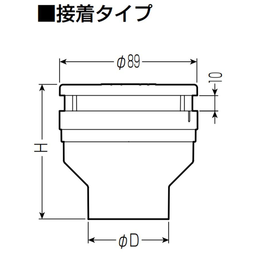 未来工業 VVD-50 1個 通気スイスイ接着タイプ ミライ (送料区分 未来工業 VVD-50 1個 通気スイスイ接着タイプ ミライ (送料区分
