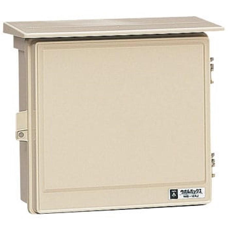未来工業 ウオルボックス 屋根無(ヨコ型)ダークグレー WB-14AODG 3個セット プラボックス 制御盤 電設資材 WB-14AOG ウォルボックス 屋根無(ヨコ型) 未来工業 保護等級IPX3